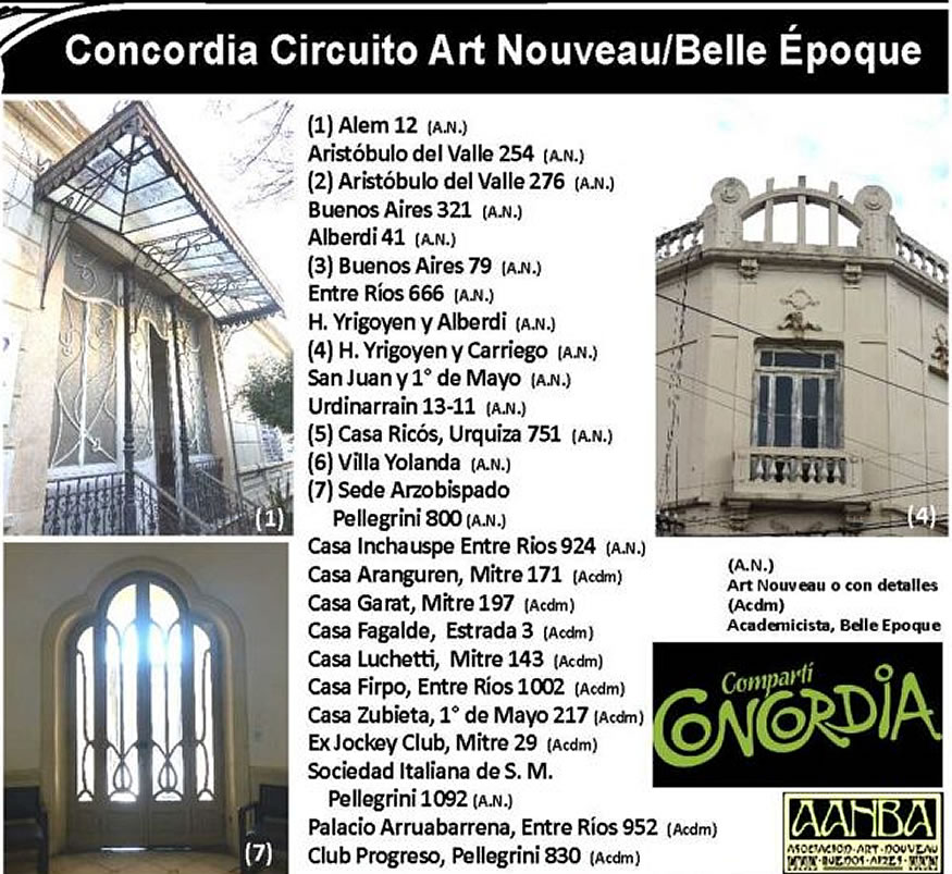 Art Nouveau en Concordia