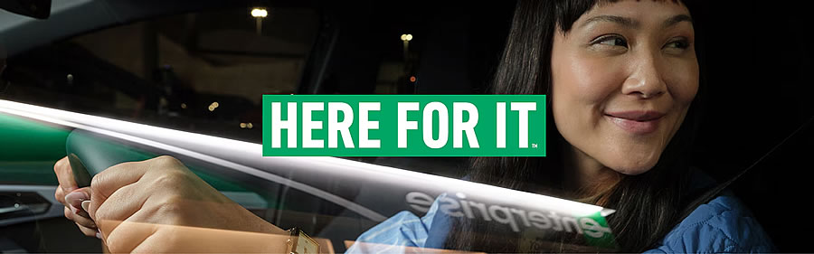 Here For It: Enterprise lanza la primera campaña de marketing de marca global