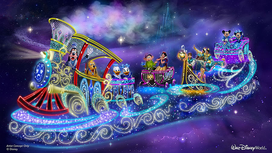 “Disney Starlight: Dream the Night Away” llega a iluminar las noches de Magic Kingdom Park