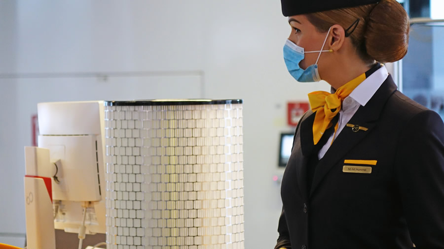 -Medidas seguras en las rutas de Lufthansa Group.-