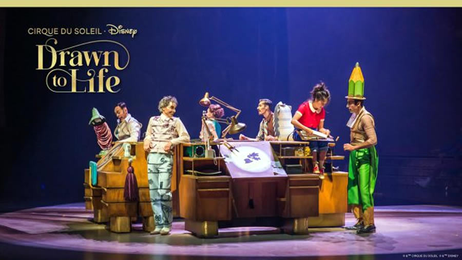 -Cirque du Soleil regresa a Disney con Drawn to Life-