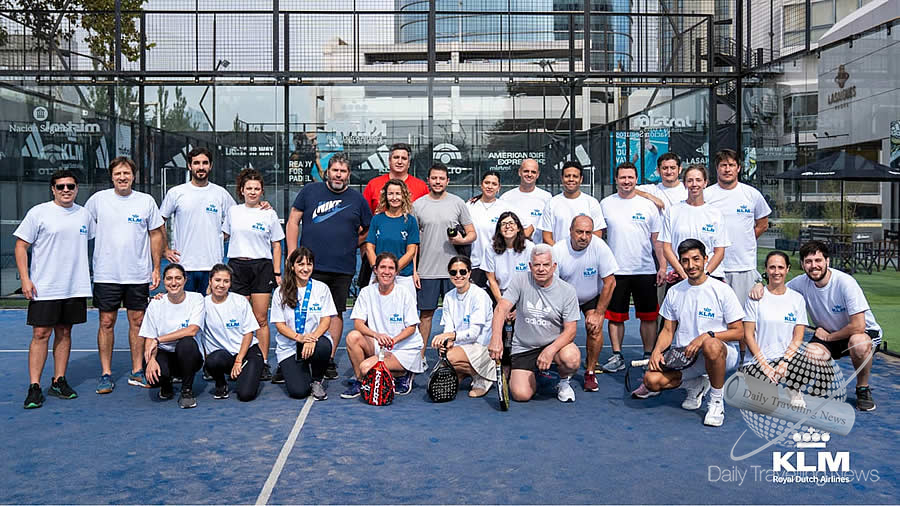 -KLM Royal Dutch Airlines organiz la primera clnica y torneo de padel-