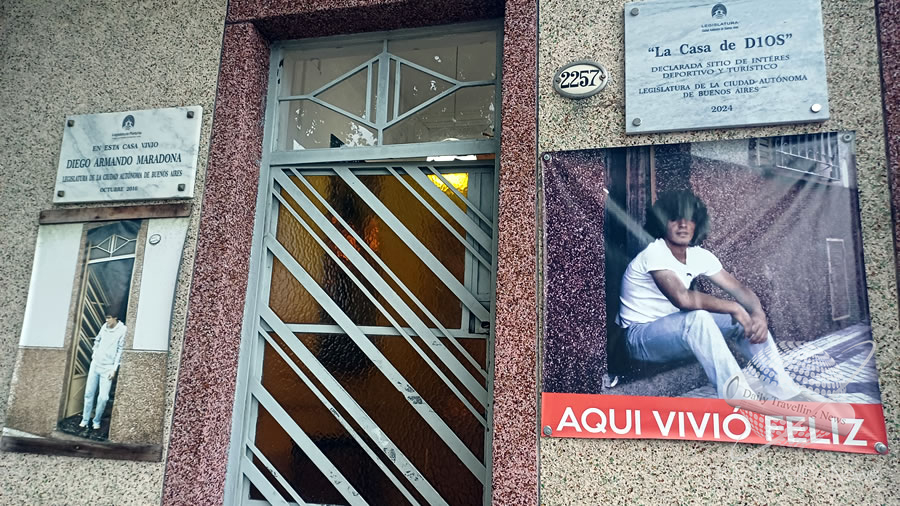 -La Casa de D10S, ahora museo, guarda los mejores momentos de Diego Maradona-