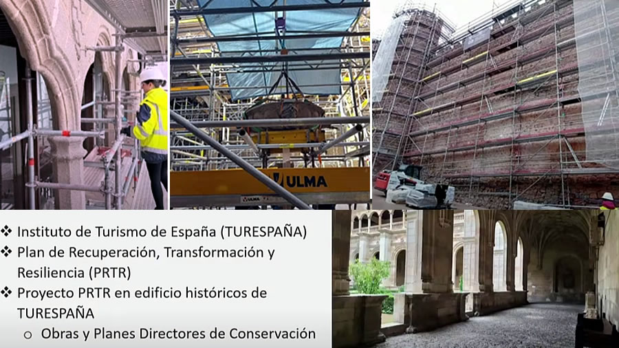 -Turespaa gestiona la restauracin de 39 edificios emblemticos de Paradores-