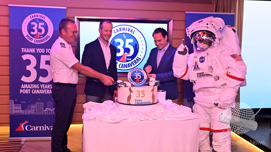 -Carnival Cruise Line celebr su 35 Aniversario a bordo de Mardi Gras-