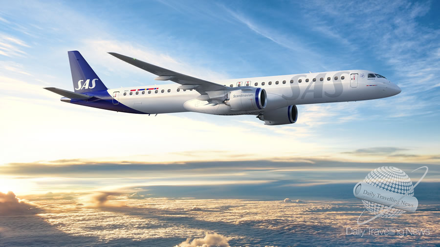 -SAS realiza un pedido rcord de 55 aviones Embraer-