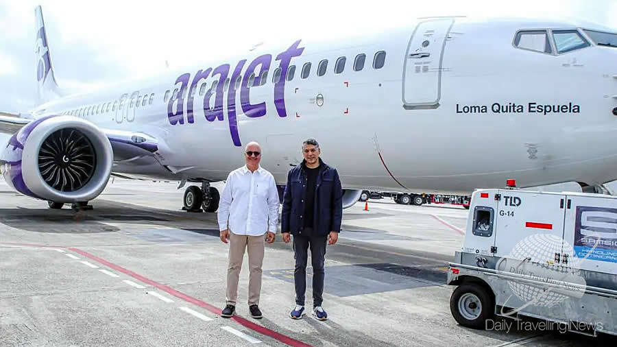 -Arajet recibe su aeronave nmero 11 Loma Quita Espuela-