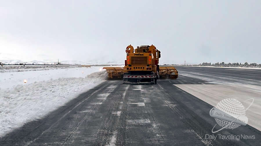 -Los aeropuertos del sur del pas se preparan para enfrentar las nevadas y condiciones climticas adv-