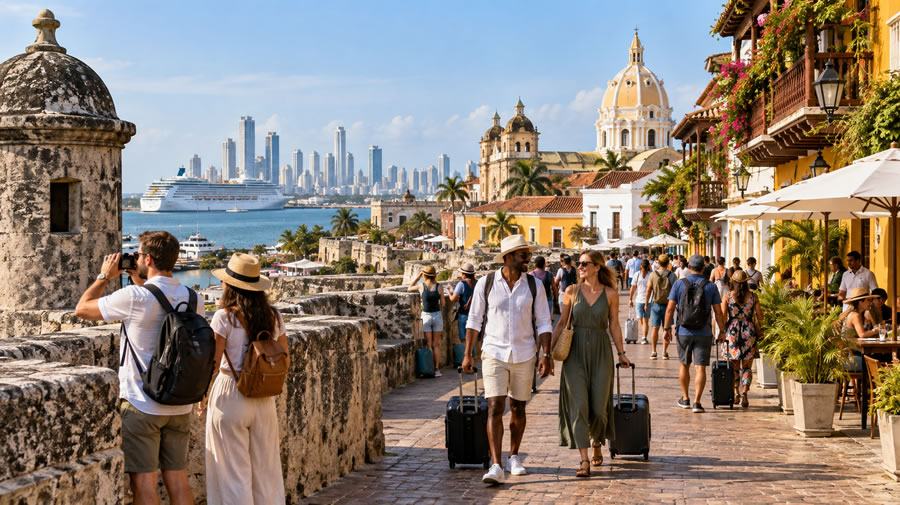 -Colombia sigue recibiendo m�s divisas por turismo-