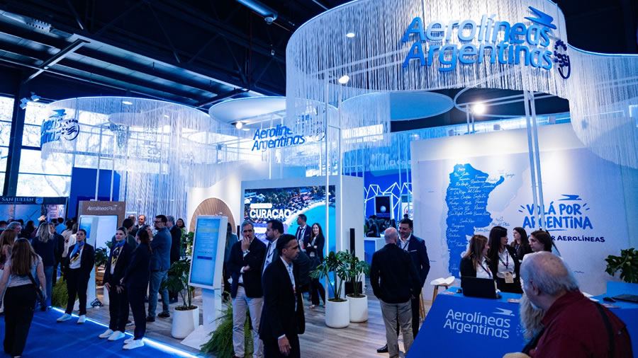 -Aerolíneas Argentinas cerró FIT con una intensa agenda comercial y gran participación del público-