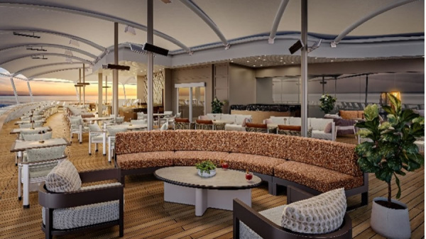 Regent presenta Solmar Terrace, un nuevo espacio gastron�mico a bordo del Seven Seas Prestige