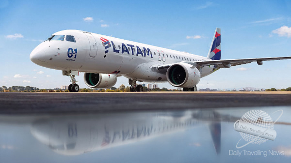 LATAM Airlines Brasil y Embraer celebran el primer E195-E2 de la aerol�nea