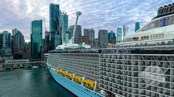Anthem of the Seas de Royal Caribbean regresa de forma espectacular a S�dney
