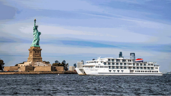 American Cruise Lines celebra el lanzamiento del tercer barco nuevo este a�o