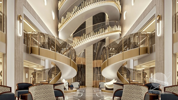Un primer vistazo al interior de Seven Seas Prestige
