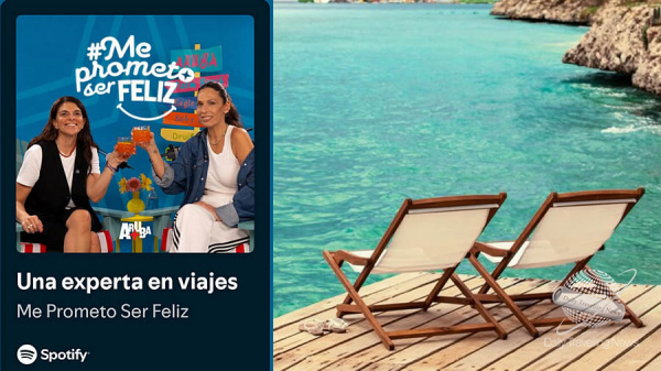 Andy Clar, invitada especial en el segundo episodio de la nueva temporada del podcast  de Aruba, Me prometo ser feliz