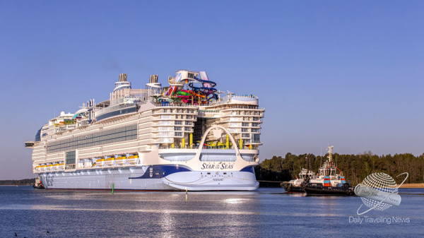 Star of The Seas traza su primer rumbo en el mar