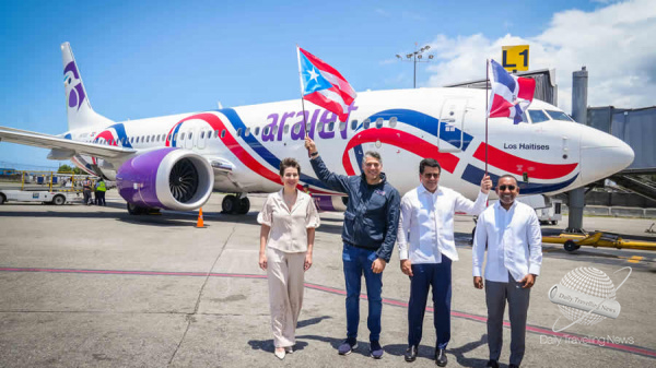 Arajet inici operaciones Santo Domingo San Juan con vuelo inaugural