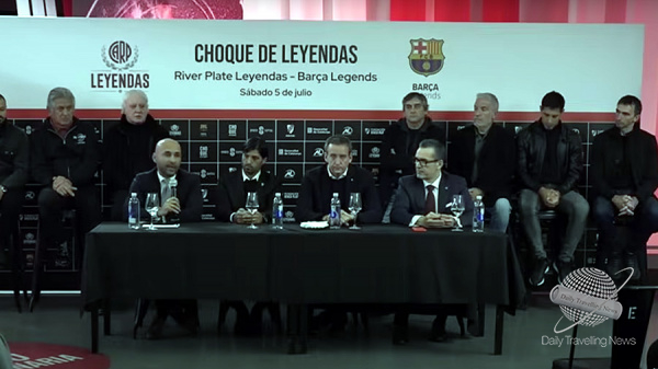 Un hito histrico que las leyendas del Bara se enfrentarn a las de River Plate