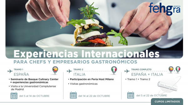 FEHGRA presenta una nueva Propuesta Formativa Internacional para empresarios gastronmicos