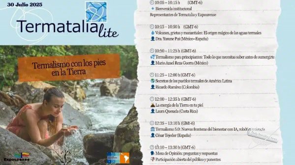 Llega la Segunda Edicin de Termatalia Lite: una inmersin digital en el termalismo con los pies en la tierra