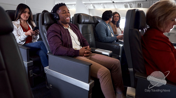 American Airlines ampla el servicio Premium Economy a la ruta Nueva York-Los ngeles