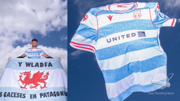 Wrexham AFC, Macron y United presentan un nuevo tercer kit en honor a la herencia galesa en Patagonia