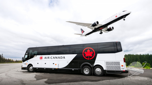 Air Canada ampla el servicio de autobuses de lujo de lnea fija