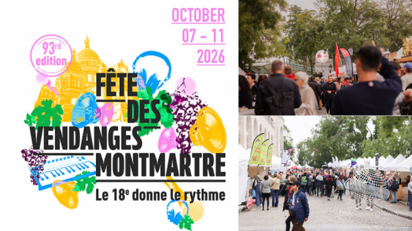 Montmartre se prepara para celebrar la 93� Fiesta de la Vendimia con m�sica, gastronom�a y tradici�n parisina