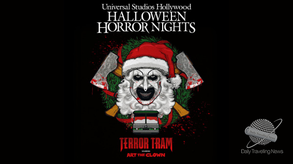Halloween Horror Nights en Universal Studios Hollywood completa su siniestra programaci�n de 2026 con �Terror Tram, starring Art the Clown�