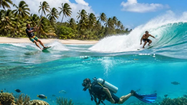 5 playas de la Rep�blica Dominicana calificadas como para�sos para los amantes de los deportes acu�ticos
