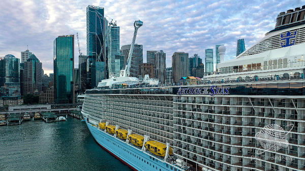 Anthem of the Seas de Royal Caribbean regresa de forma espectacular a S�dney